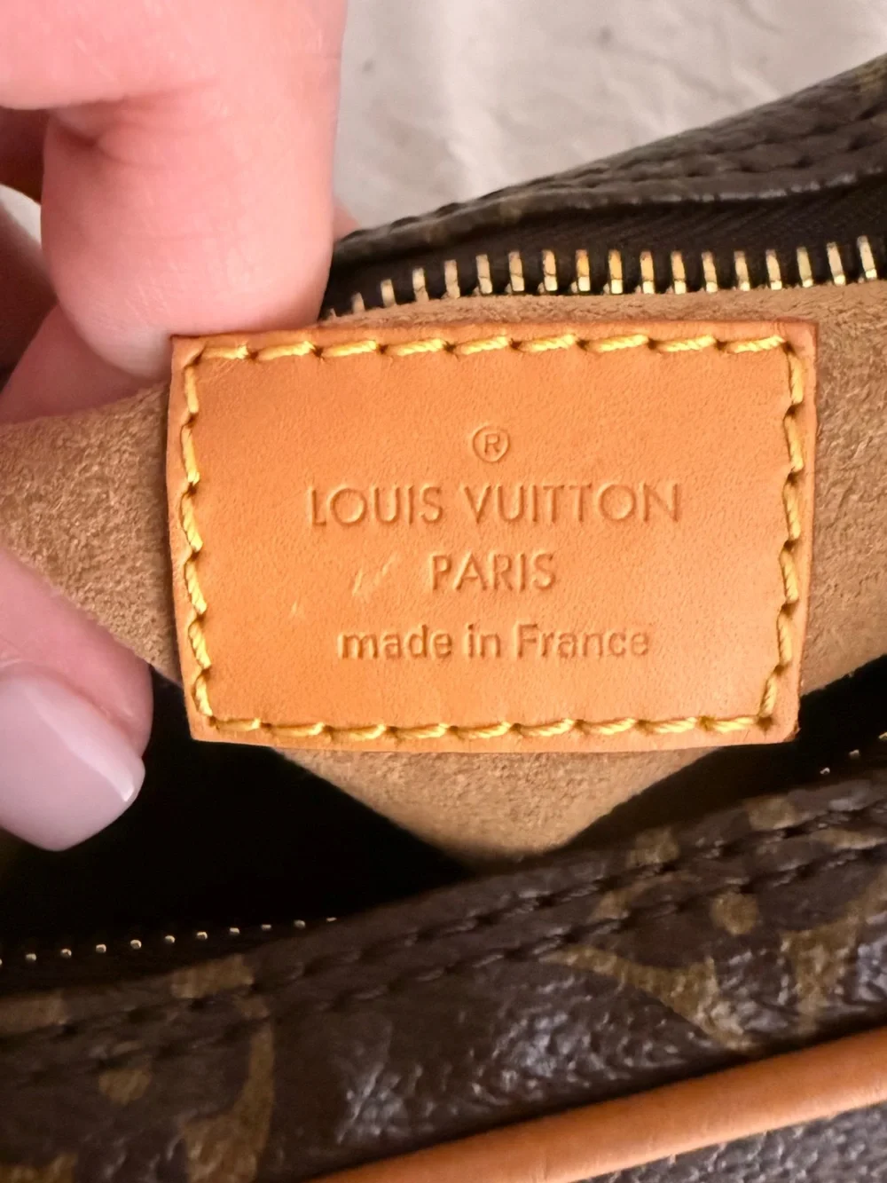 Louis Vuitton Brown Monogram Loop Bag